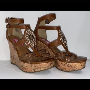 Women’s Brown Wedge Shoe